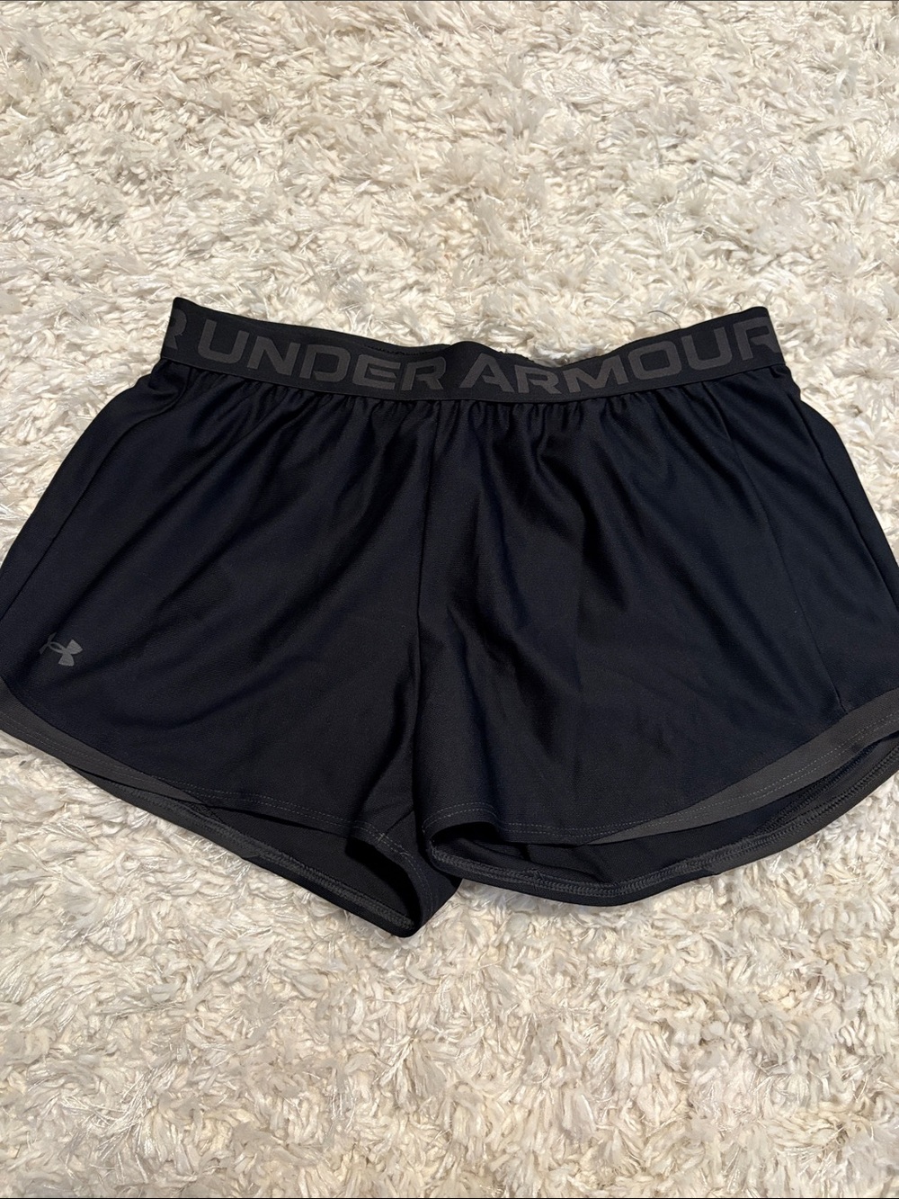 Under Armour Women's Black Performance Athletic Shorts